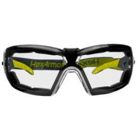 Lentes de seguridad Hexarmor Mx200g mica clara