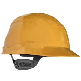 Casco AP amarillo con Suspensión tipo Matraca