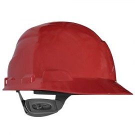 Casco AP rojo con Suspensión tipo Matraca