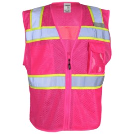 Chaleco Kishigo B156 Rosa